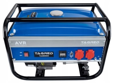 AGREGAT PRĄDOTWÓRCZY PRĄDU TAGRED 2800W AVR LCD