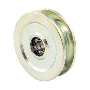 Koło kółko rolka na linę linkę z Seger 80mm-12mm