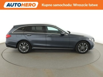 Mercedes Klasa C W205 Kombi 180 156KM 2015 Mercedes C 180 automat półskóra navi klima auto, zdjęcie 8