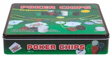 ПОКЕРНЫЙ НАБОР 500 ФИШЕК КАРТЫ ДЛЯ ПОКЕРА