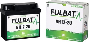 Akumulator FULBAT NH12-20 (Żelowy, bezobsługowy)
