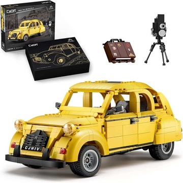 Klocki Konstrukcyjne CaDA Samochód Citroën 2CV Zestaw C61026W
