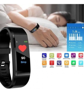 Smartband, интеллектуальный браслет, шагомер, черный