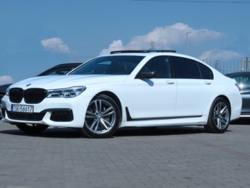 BMW Seria 7 G11-G12 Sedan 750i 450KM 2018 BMW 750LXi M-Pakiet Wentyle Dociąg AMasaż HUD Solar Wydech M 4xKlima Alpine, zdjęcie 29