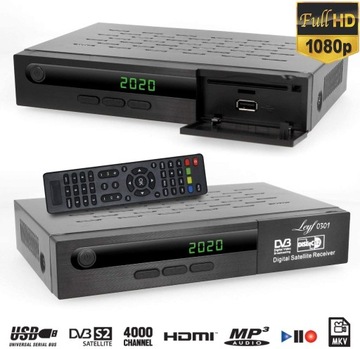 Tuner DVB-S/S2 HDMI USB LEYF 0301 HDTV Спутниковый декодер