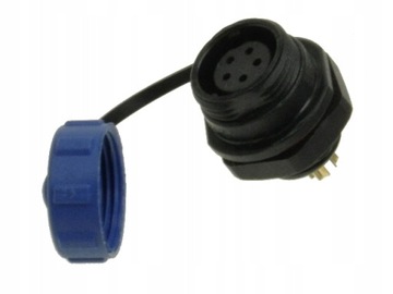 GNIAZDO 5 pin IP68 5A 180V Weipu