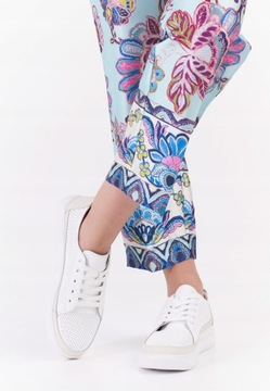 ЖЕНСКАЯ ОБУВЬ SERGIO LEONE SP020 БЕЖЕВАЯ СПОРТИВНАЯ НАТУРАЛЬНАЯ КОЖА R 39