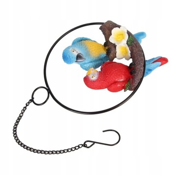 Садовое украшение для террасного попугая