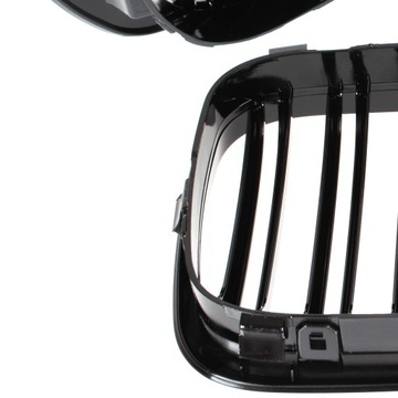 Nerki grill atrapa czarny połysk BMW 3 E46 Coupe 1999-2001 przed liftingiem