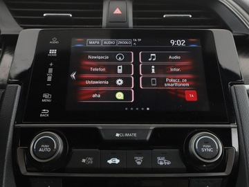 Honda Civic X Hatchback 5d 1.5 VTEC Turbo 182KM 2018 Honda Civic full LED navi virtual cocopit klima, zdjęcie 22