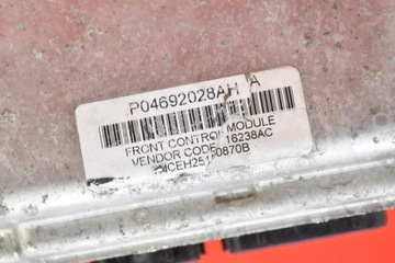 SKRZYNKA BEZPIECZNIKÓW P04692028AH CHRYSLER 300 C 1 I 3.5 V6 249 KM 04-10