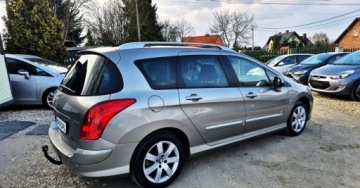 Peugeot 308 I SW Facelifting 1.6 VTI 120KM 2013 Peugeot 308 BENZYNA PANORAMA nawigacja SUPER okazja polecamy 1.6, zdjęcie 11