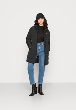 Płaszcz pikowany z logiem Calvin Klein Jeans L