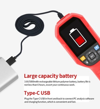 ТЕПЛОВИЗИОННАЯ КАМЕРА UTi260B USB ЖК-ЭКРАН 2.8