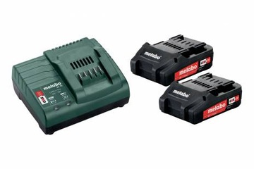 ZESTAW AKU 18V 2 X 2,0 AH + ŁADOWARKA 685161000