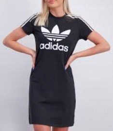 SUKIENKA ADIDAS ORIGINALS CZARNA BAWEŁNIANA ROZ.M