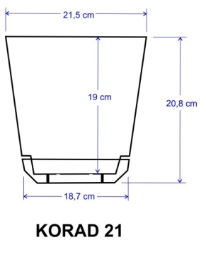 Имитация дерева FLOWER POTT 21 рустик