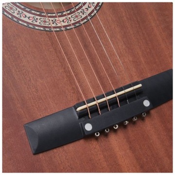 GITARA AKUSTYCZNA 1/2 NN AG 34 + KOSTKI + AKORDY