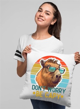 Подушка+Кружка в подарок Капибара Не ​​волнуйся