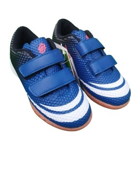 HALÓWKI adidasy rzepy FANCO blue NIEBIESKIE white BIAŁE 26