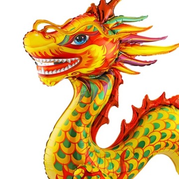 Китайский новогодний воздушный шар для детей и взрослых 3D Китайский дракон