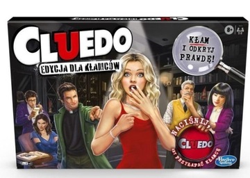 Cluedo Edycja dla kłamców PL gra planszowa Hasbro