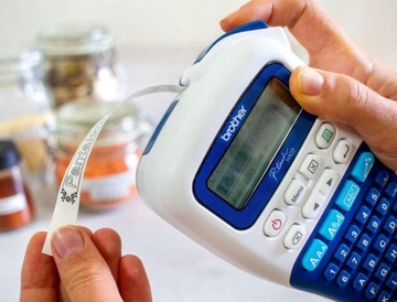 Drukarka Brother P-Touch PT-H107 +taśma startowa *OD RĘKI*