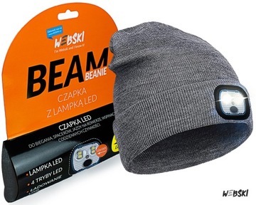 ТЕРМОАКТИВНАЯ шапка со светодиодной подсветкой, USB-ЛАМПОЙ, Webski