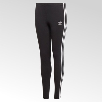 Leginsy młodzieżowe Adidas 3 Stripes Legg - ED7820