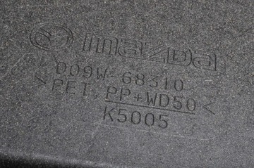 MAZDA 2 DL DJ POLIČKA ZADNÍ KUFRU D09W-68310