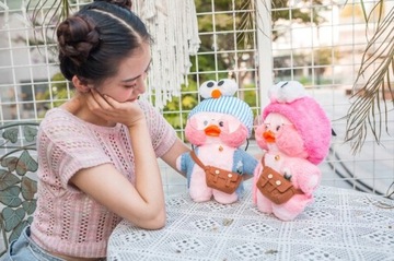 Lalafanfan Duck Плюшевая игрушка Утка 30см