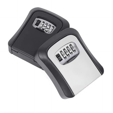 МЕТАЛЛИЧЕСКИЙ БЕЗОПАСНЫЙ ЯЩИК ДЛЯ КЛЮЧЕЙ НАСТЕННЫЙ ЯЩИК ДЛЯ КЛЮЧЕЙ КОД ДЛЯ КОМБИНАЦИИ