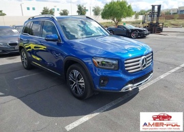 Mercedes GLB SUV 2.0 250 224KM 2024 Mercedes-Benz GLB 2024r., Glb 250 4matic, 2L, od ubezpieczalni 2.0 Benzyna