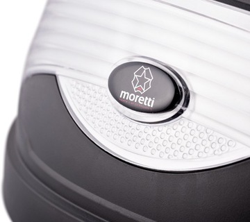 Багажник Moretti MR-808, 28 л, черный, белый светоотражатель