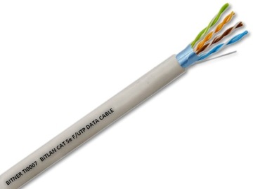 SKRĘTKA LOGICZNA BITNER KABEL LAN FTP CAT5 DRUT CU