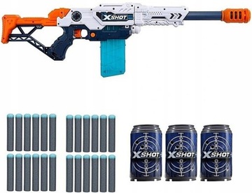 SNAJPERKA WYRZUTNIA X-SHOT MAX ATTACK 24 STRZAŁKI