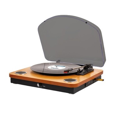Gramofon Maginon HS-T08 drewno naturalne Encoding