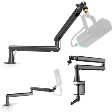 КОМПЛЕКТ ДИНАМИЧЕСКОГО МИКРОФОНА MOZOS TAM8 BY FIFINE USB XLR RGB LED AM8