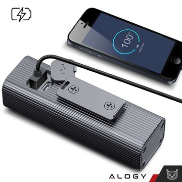 МОЩНАЯ велосипедная лампа, светодиодная передняя фара для руля велосипеда, USB POWERBANK