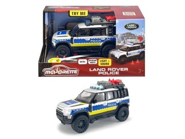 MAJORETTE POLICYJNY LAND ROVER 12,5CM, MAJORETTE