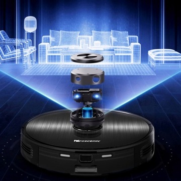 Proscenic M8 WiFi APP LASER Автоматический робот-уборщик