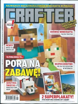 CRAFTER magazyn dla fanów gry MINECRAFT 5/2023 PORA NA ZABAWE