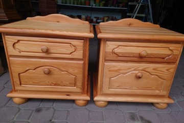 Szafka nocna nakastlik drewniany barek design