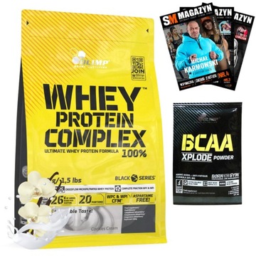 OLIMP WHEY PROTEIN COMPLEX 100% 700g BIAŁKO WPC ODŻYWKI BIAŁKOWE