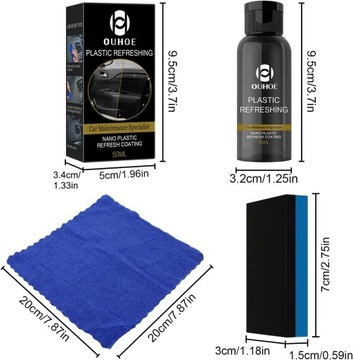 OUHOE Dressing Plastics - ЖИДКОЕ ПОКРЫТИЕ ДЛЯ ПЛАСТМАСС 50мл