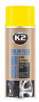 FLEX GUMA W SPRAYU, ŻÓŁTA, 400 ML G8X05 K2 COLOR