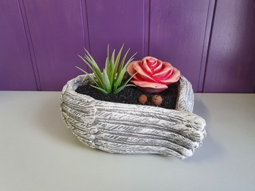 Сердце с местом для орнамента, большое 24х24 см.