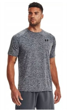 Męska koszulka UNDER ARMOUR treningowa sportowa TEE XL czarny