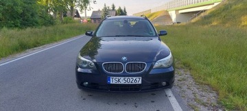 BMW Seria 5 E60 Sedan 2.5 525i 218KM 2006 BMW 5 E61 525i 218KM AUTOMAT Rude Skóry Komforty Xenon Nawigacja Zadbana, zdjęcie 2