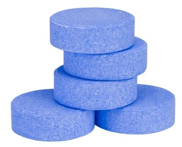 1kg 11w1 CHLOR NIEBIESKA WODA 200g BLUE MULTI BASENU + DOZOWNIK 200g